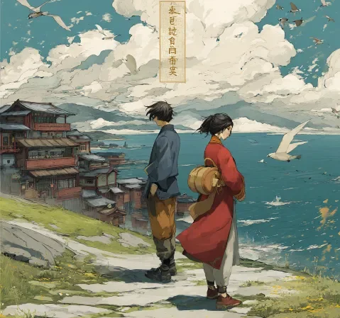 漫画《第七封信》封面，悬疑与推理题材